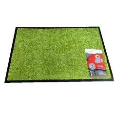 Dosco Wash & Clean Sage Green Door Mat - 40 x 60cm