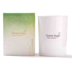 Green Angel Candle - Lemongrass & Lime (Soy Wax) 225g