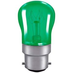 Green Harlequin BC Pygmy Bulb 15W 