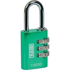 Kasp Combination Padlock - Green 20mm