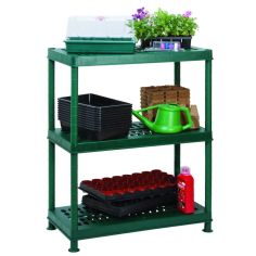 Garland Greenhouse 3 Shelf Unit Ventilated - 80 cm