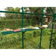 Vitavia Aluminium Greenhouse Shelf - GREEN