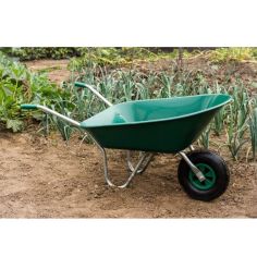 Ambassador Boxed Wheelbarrow 85L Green