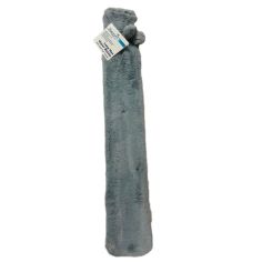 Blue Canyon Long Hot Water Bottle - With Grey Faux Fur Cover