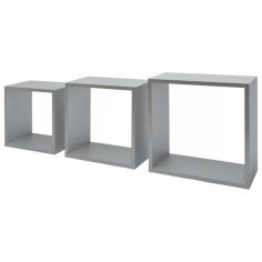 Duraline Grey Triple Cube Shelf Kit