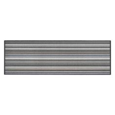 Grey & Black Lines Mat - 50 x 150cm 