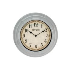 Hometime Grey Felicia Wall Clock