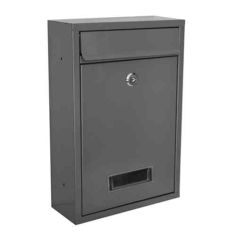 Gardag Grey Steel Concourse Mail Box