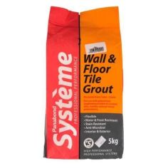 Panabond Black Wall & Floor Tile Grout - 5kg