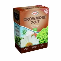 Doff Growmore 7-7-7 Multi-Purpose Fertiliser - 2kg