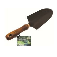 Heavy Duty Hand Trowel With Wooden Handle