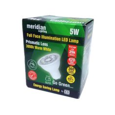 Meridian 5w LED Spotlight GU10 Lightbulb