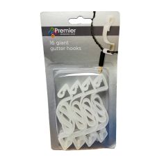 Premier 16 Giant Gutter Hooks For Christmas Lights