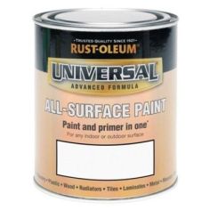 Rust-Oleum Universal All Surface Paint White Gloss 250ml