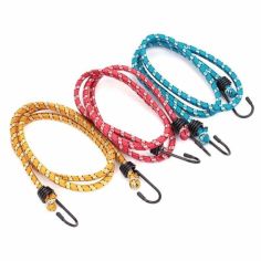 Elastic 3pc Bungee Ropes - 8mm x 100cm
