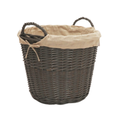 Blacksod Wicker Basket - Grey 