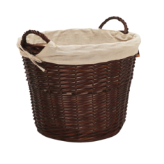 Blacksod Wicker Basket - Coffee 50cm 