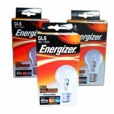 Energizer Halogen GLS Dimmable Warm White B22 Light Bulbs