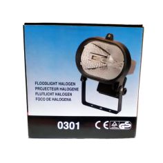 Oval Halogen Flood Light - 150W