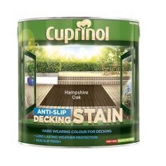 Cuprinol Anti-Slip Decking Stain - Hampshire Oak 2.5L