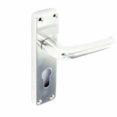 Securit Aluminium Euro Handles 1 Pair - 150mm