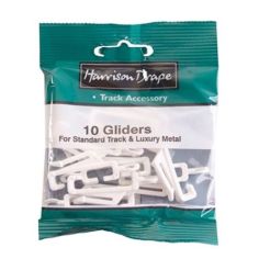 Harrison Drape Standard Drape Glidehooks White - Pack of 10