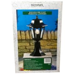 Micromark Havana Die Cast Pedestal Lantern