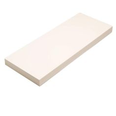 Core Products Hudson High Gloss Cream Floating Shelf Kit - 600mm