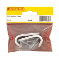 Centurion SAA Wardrobe Hooks - Pack Of 2