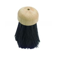 Salmon Soft Replacement Hearth Brush - Black