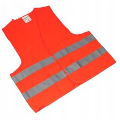 Hi-Vis Orange Lux Warning Vest 