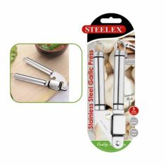 Steelex Stainless Steel Garlic Press