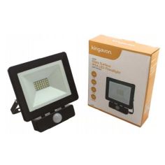 Kingavon 20W Glass Surface IP54 LED Floodlight With Sensor