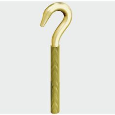 Forged Hook - Zinc & Yellow - M10 Hook Bolt