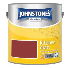 Johnstones Kitchen Matt Paint - Hot Cherry 2.5L