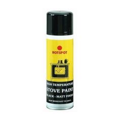 Hotspot Black Matt Stove Paint - 150ml