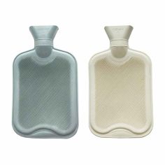 De Vielle Duo Ribbed Rubber Hot Water Bottle