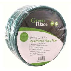 Greenblade Reinforced 3ply Garden Hose - 50m