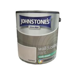 Johnstones Wall & Ceiling Soft Sheen Paint - Iced Petal 2.5L