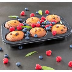 I-Bake Deep Muffin Pan 6 Cup