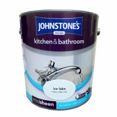 Johnstones Kitchen & Bathroom Midsheen Paint - Ice Lake 2.5L