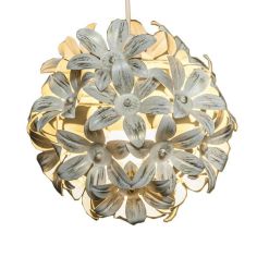 Floral Leaf Ball Pendant Lampshade