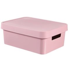 Curver Pink Infinity Storage Box With Lid