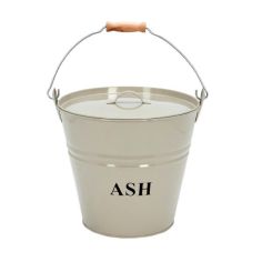 Inglenook Clay Coloured Ash Bucket With Lid