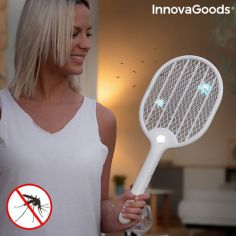 Rechargeable Insect Killer Racket with LED