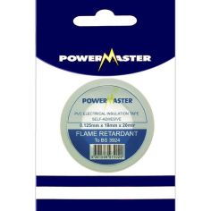 Powermaster Insulating Tape White - 20m