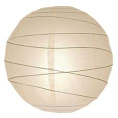 Paper Lamp Shade - Ivory 14'' 