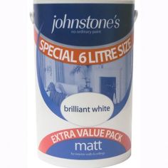 Johnstones 6lt Vinyl Matt Emulsion Brilliant White