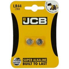JCB LR44/A76 Alkaline Button Cell Battery - Pack Of 2