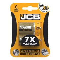 JCB C Size Super Alkaline - Pack of 2
